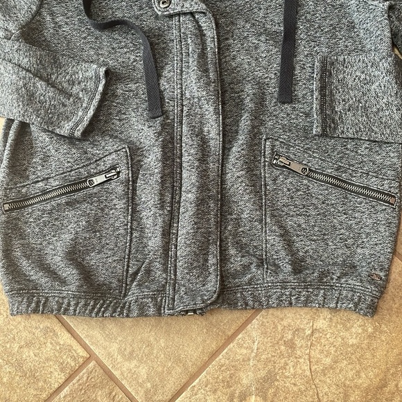 + AMERICAN EAGLE + Sweatshirt Jacket - Picture 4 of 6